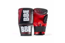 BBE Unisex Adult FS Boxing Mitts (Black/Red) (12oz)