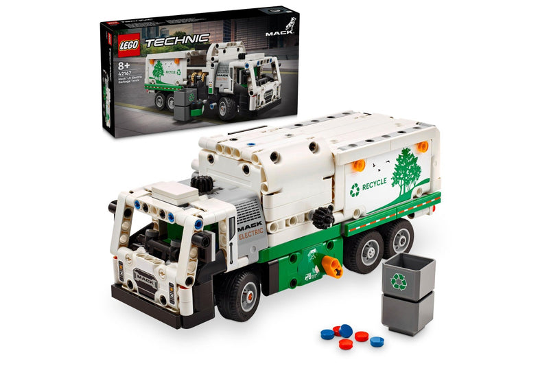 LEGO Technic: Mack LR Electric Garbage Truck - (42167)