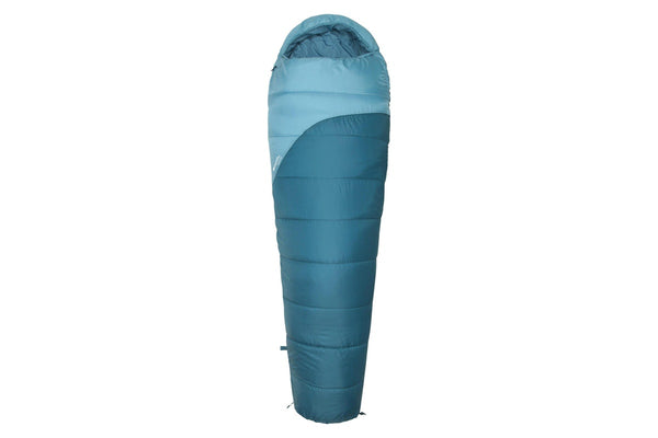 Mountain Warehouse Summit 250 Left Zip Mummy Sleeping Bag (Petrol) (200cm)