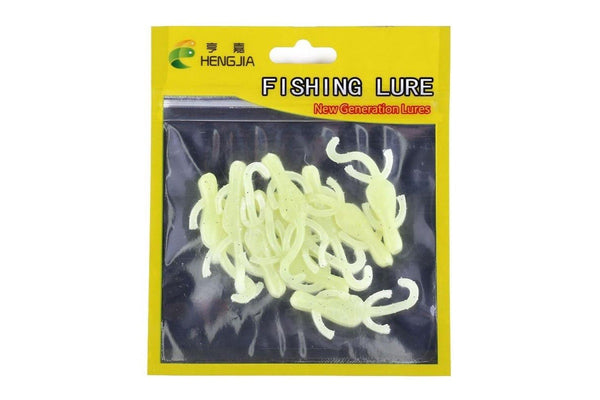 10 Piece 5cm/1g Gecko Shaped Soft Fish Bait For Fishing