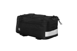 Multi Function Cycling Insulated Trunk Cooler Bag Bicycle Rear Seat Luggage Rack - Black - Standard