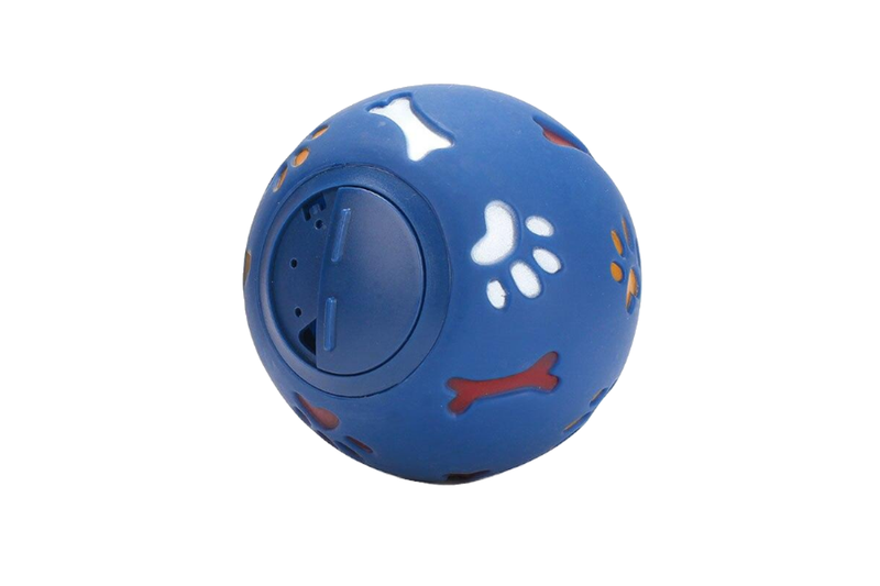 Interactive Pet Ball Boredom Buster Treat Dog Toy - Blue - L