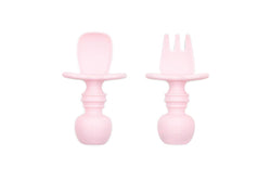 Bumkins: Silicone Chewtensils - Pink