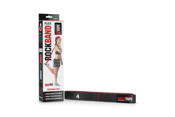 RockTape Medium 18-22lb RockBand Flex Stretching Strap Resistance Band Black