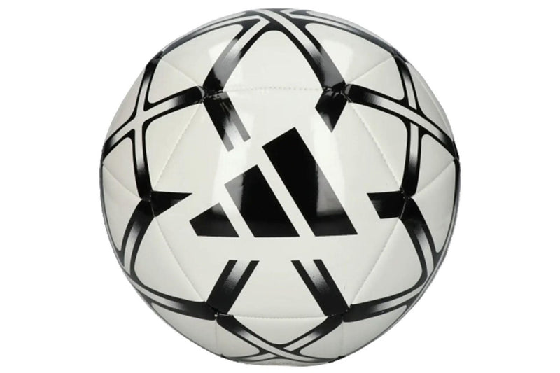 Adidas Starlancer Football Soccer Ball - Black / White - Size 5