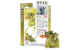 Eugy: Dragon - 3D Cardboard Model