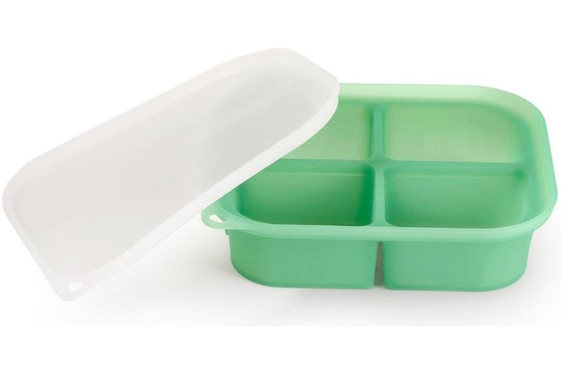 Haakaa: Easy-Freeze Tray - Pea Green (4 Compartments)