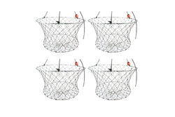 4x Fishteck Net Crab 60cm All Mesh 4.3C Camping Outdoor Accessories Equipment