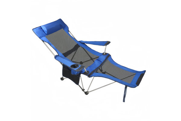 Reclining Camping Chair with Footrest