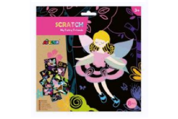 Avenir: Scratch Art Kit - My Fairy Friends