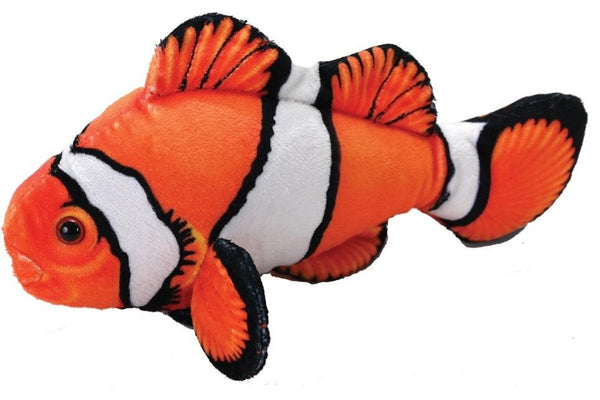 Wild Republic Coral Reef: Clownfish - 6" Plush