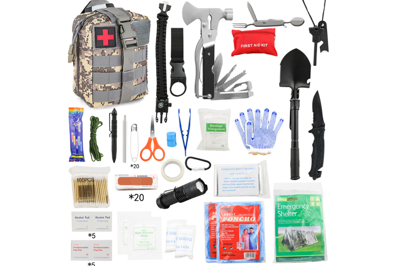 Emergency Survival Kit 163PCS