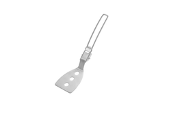 Stainless Steel Kitchen Utensil For Cooking. Includes Spatula Folable Outdoor Camping Utensils Tableware - Standard