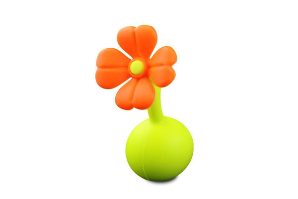 Haakaa: Silicone Breast Pump Flower Stopper Petal - Orange