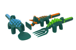 Constructive Eating: Dinosaur 3 Piece Cutlery Set