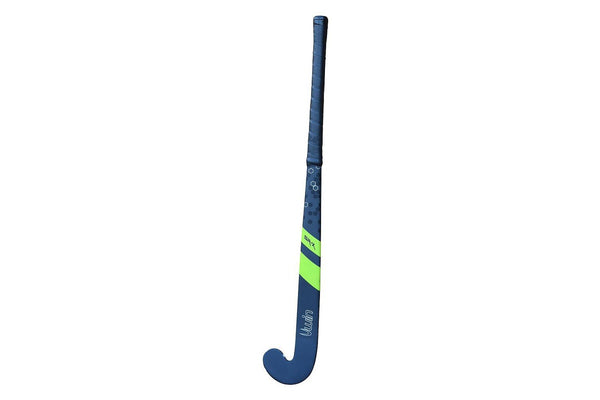 Uwin Carbon SR-X Hockey Stick (Anthracite/Lime) (34in)