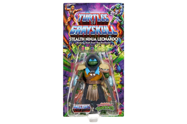 Masters of the Universe: Turtles of Grayskull Action Figure - Stealth Ninja Leonardo