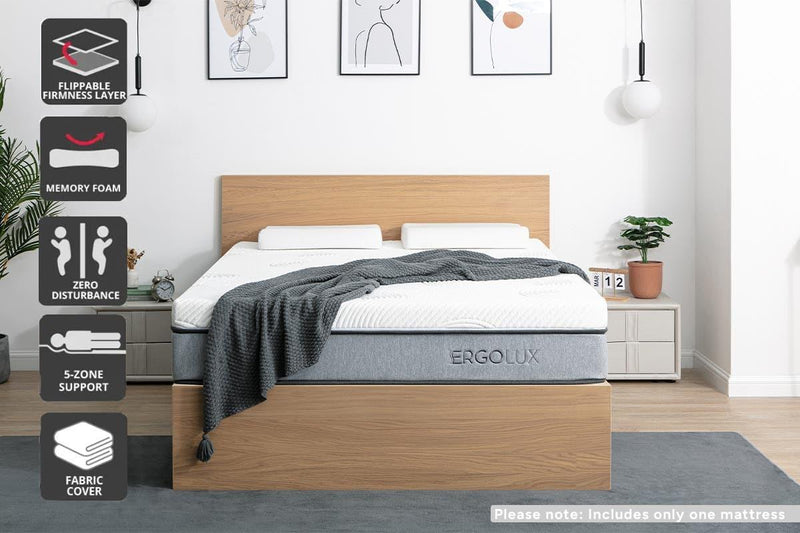 Ergolux: Customizable Firmness Mattress (NZ Super King/AUS King)