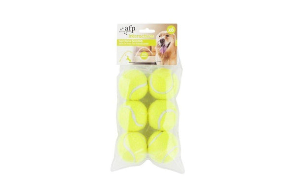 6 Pack Replacement Balls For Interactive Hyper Fetch Mini All For Paws