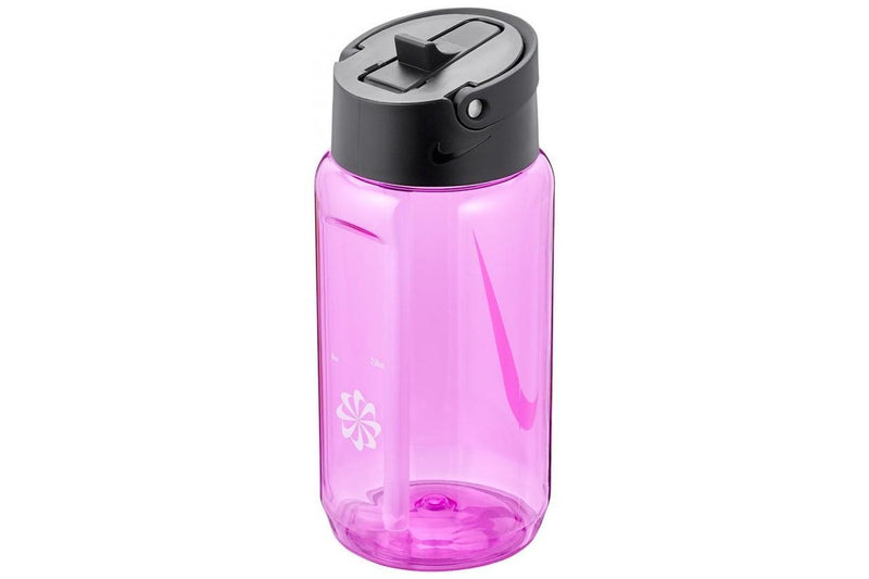 Nike TR Renew Recharge Straw Bottle - Fire Pink / Black / White (473ml)