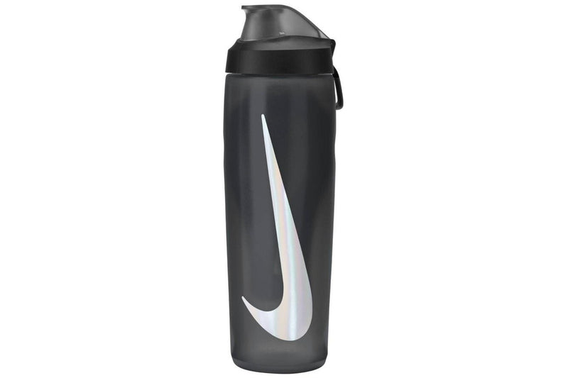 Nike Refuel Bottle with Locking Lid - Anthracite / Black / Silver (710ml)