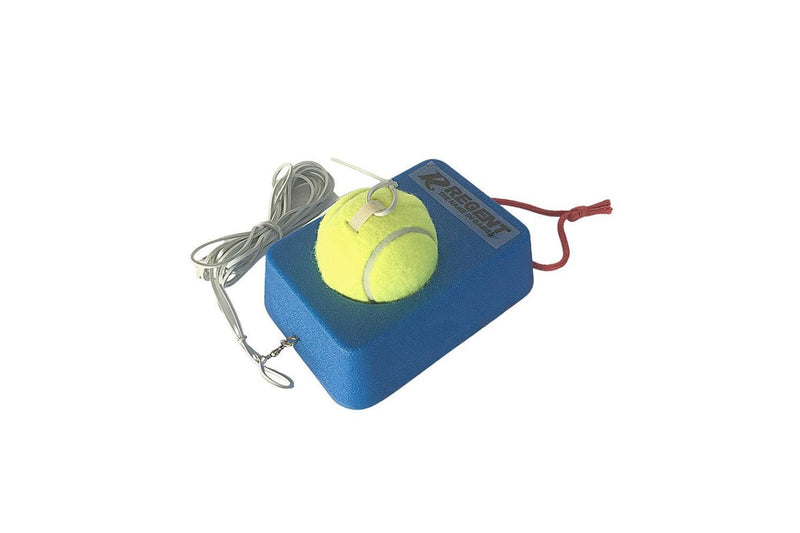 Regent Portable Tennis Trainer Ball & 15cm Base Training Practice Sports Game