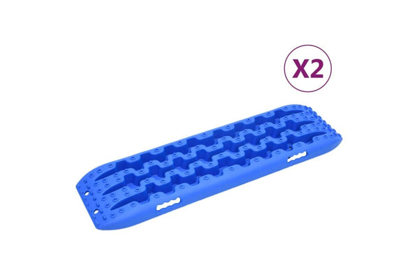 Traction Boards 2 Pcs Blue 106x30.5x7 Cm Nylon Xobiil