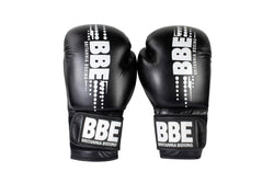 BBE Unisex Adult Club PVC Sparring Gloves (Black/Grey) (10oz)