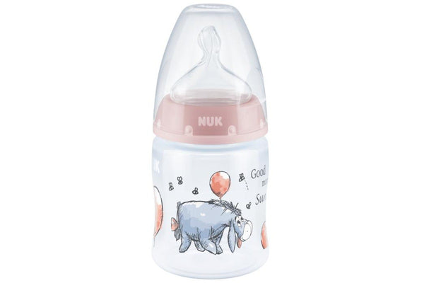 NUK: Winnie the Pooh First Choice PP Baby Bottle - Pink (150ml)