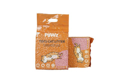 Pawz 2.5kg Tofu Cat Litter Clumping Flushable Fast Super Absorben Watermelon x2