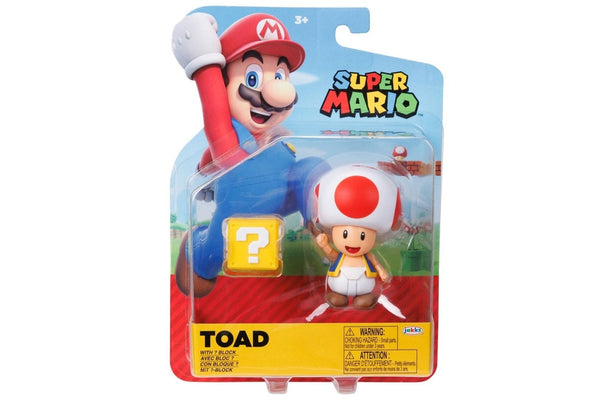 Super Mario: 4" Figure - Toad