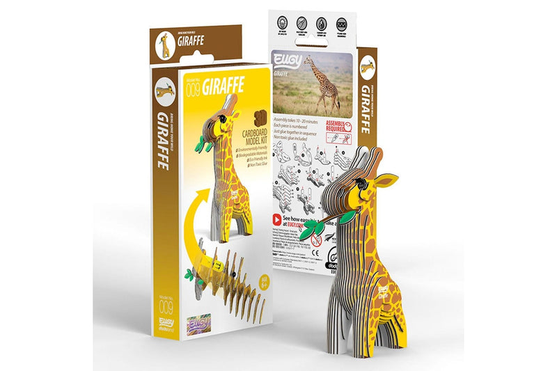 Eugy: Giraffe - 3D Cardboard Model