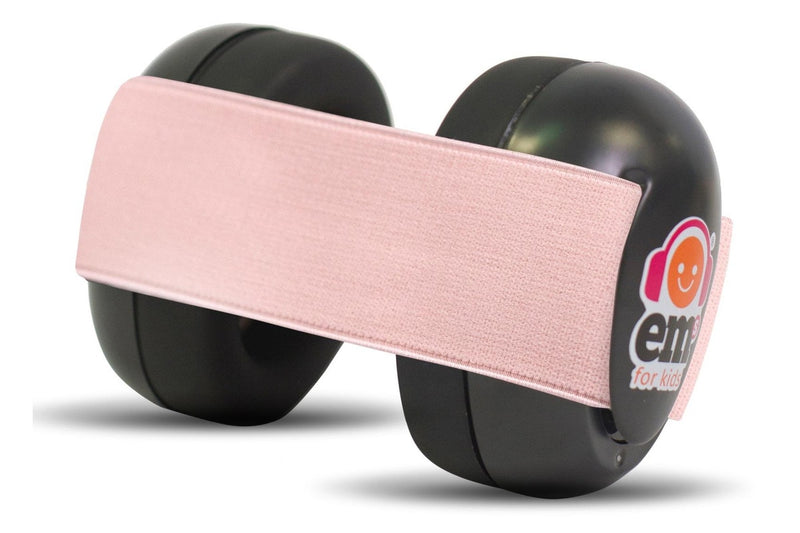 Em's for Kids: Baby Earmuffs - Black/Coral