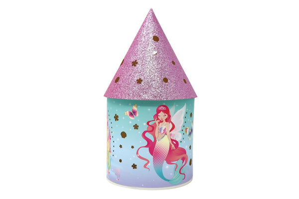 Pink Poppy: Shimmering Mermaid - Colour Changing LED Lantern