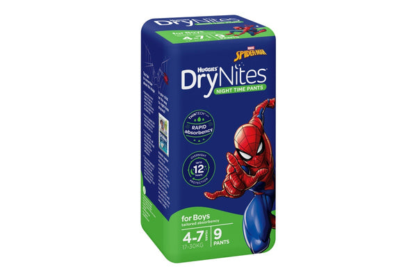 Huggies DryNites Night Time Boys Pants - 4-7 Years