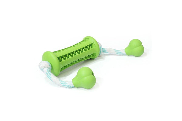 Non-toxic Washable Rubber Teeth Cleaning Dog Chew Rope Toys For Small Medium Large Dogs