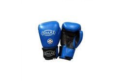 SMAI: Pro Leather Boxing Gloves - Blue (14Oz)