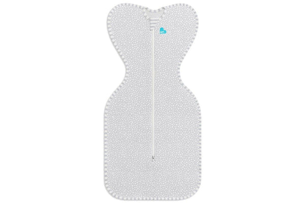 Love to Dream: Swaddle UP Bamboo 1.0 TOG - Wave Dot Grey (Medium)