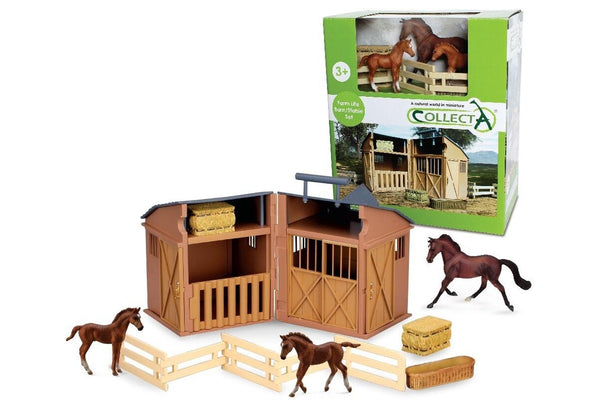 CollectA: Farm Life Barn/Stable Boxed Set