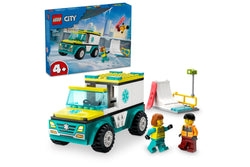 LEGO City: Emergency Ambulance & Snowboarder - (60403)