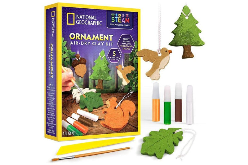 National Geographic: Ornament Air-Dry Clay Kit