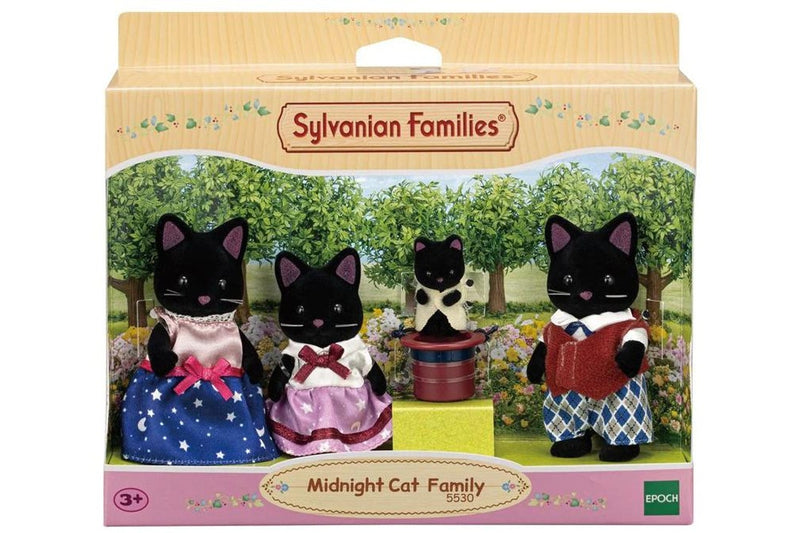 Sylvanian Families - Midnight Cat Family (4-Pack)