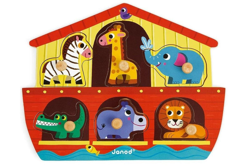 Janod: Noah's Ark Chunky Puzzle