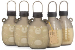 Haakaa: Happii Bear Silicone Milk Storage Bag (260ml x 5)