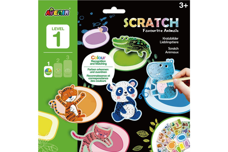 Avenir: Scratch Favourite Animals Level 1