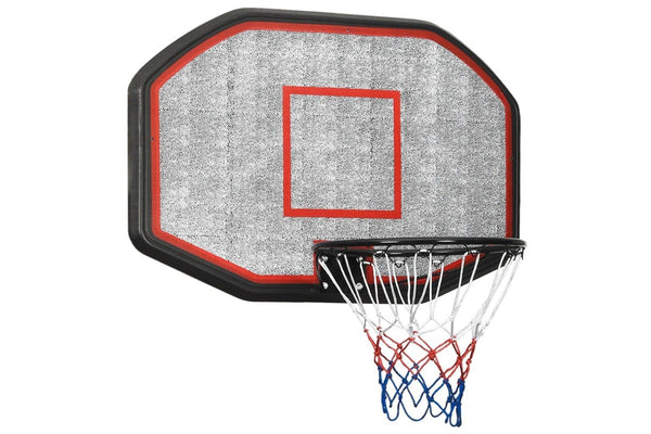 Basketball Backboard Black 109X71x3 Cm Polyethene - One Size