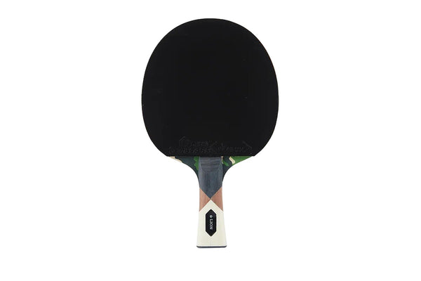 Lion Rival Table Tennis Bat (Black/Brown/White) (One Size)