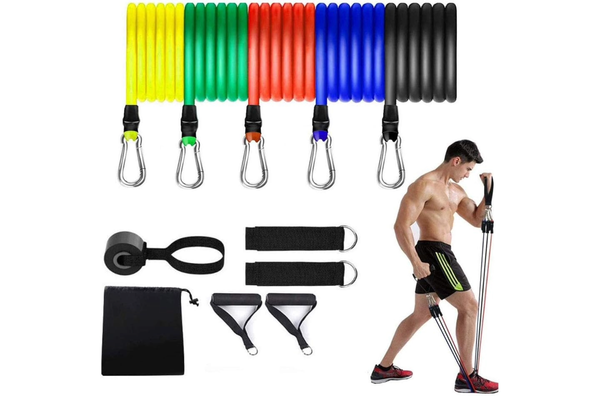 Fitness Exercises Resistance Bands Set