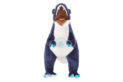 Manchester City FC T-Rex Plush Toy (Navy/White) (One Size)