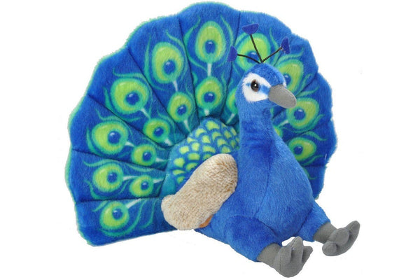 Wild Republic: Peacock - 12" Cuddlekins Plush